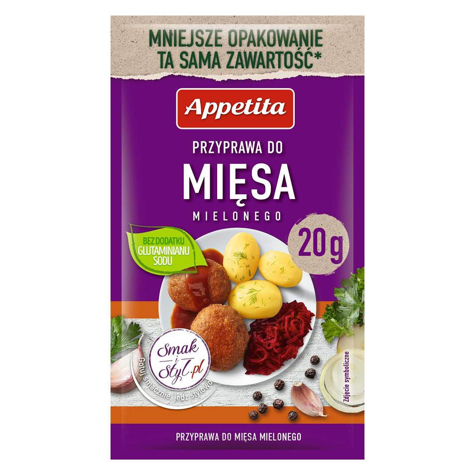 Przyprawa do mięsa mielonego Appetita 20g widok 1
