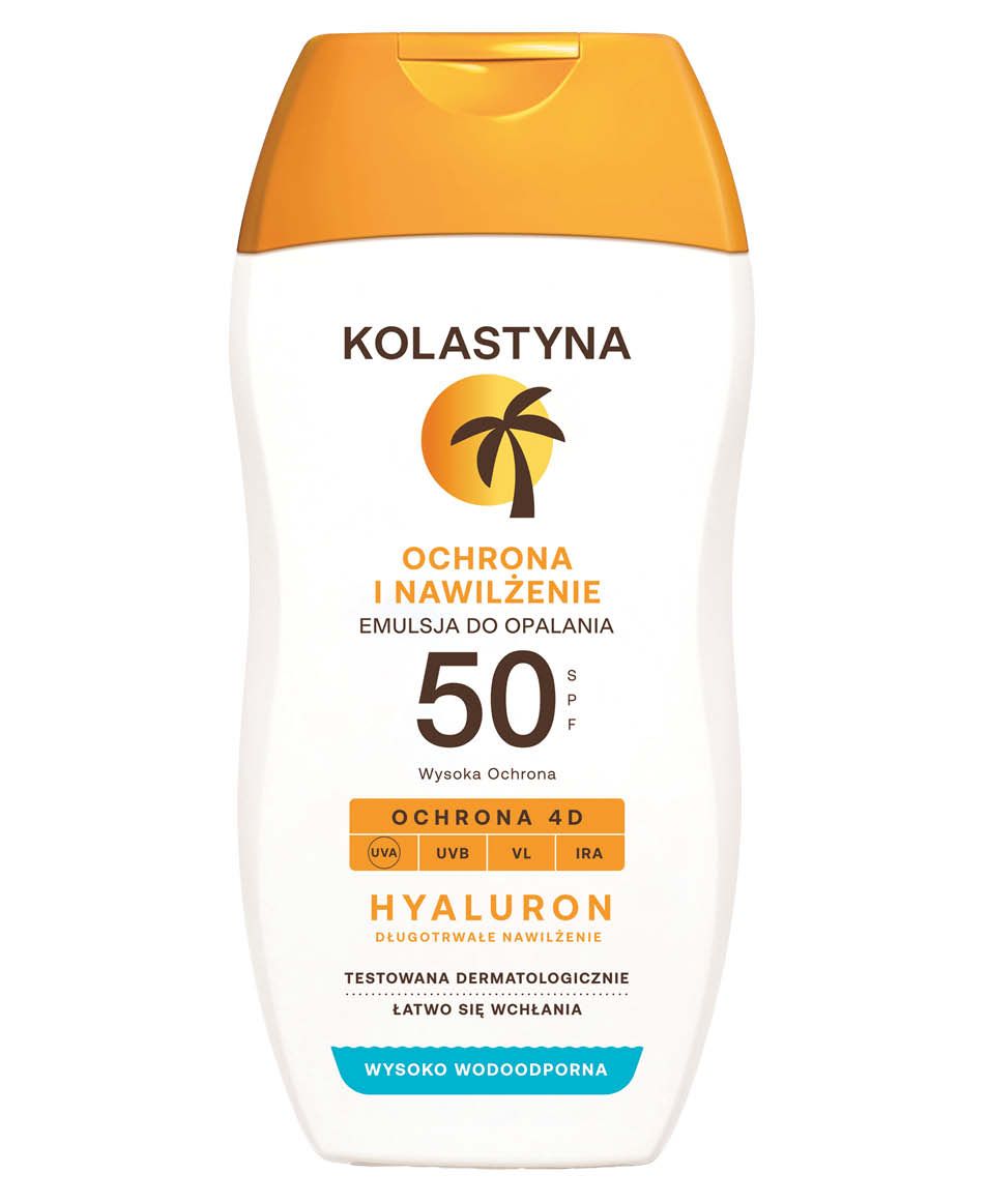 Emulsja do opalania SPF50 Kolastyna 150ml widok 1