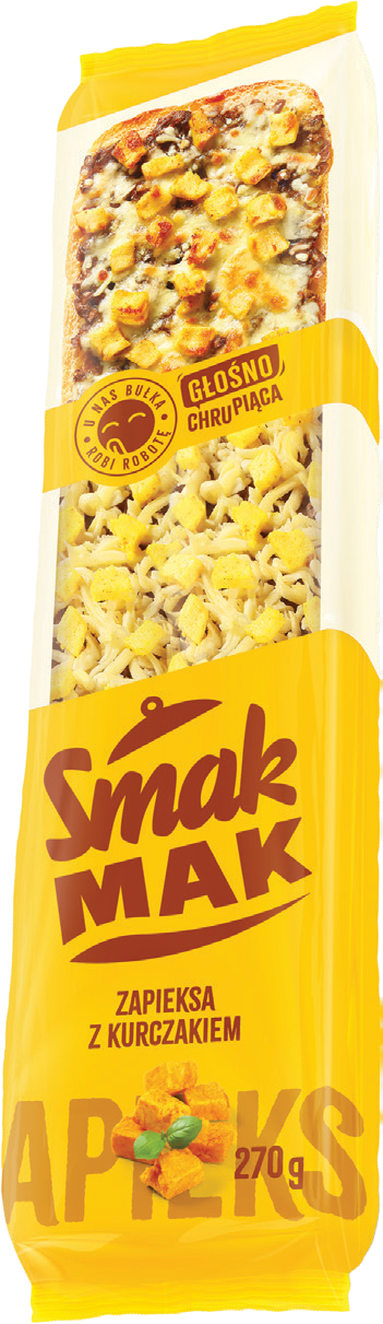 Zapiekanka extra looong z kurczakiem Smakmak 270g widok 1