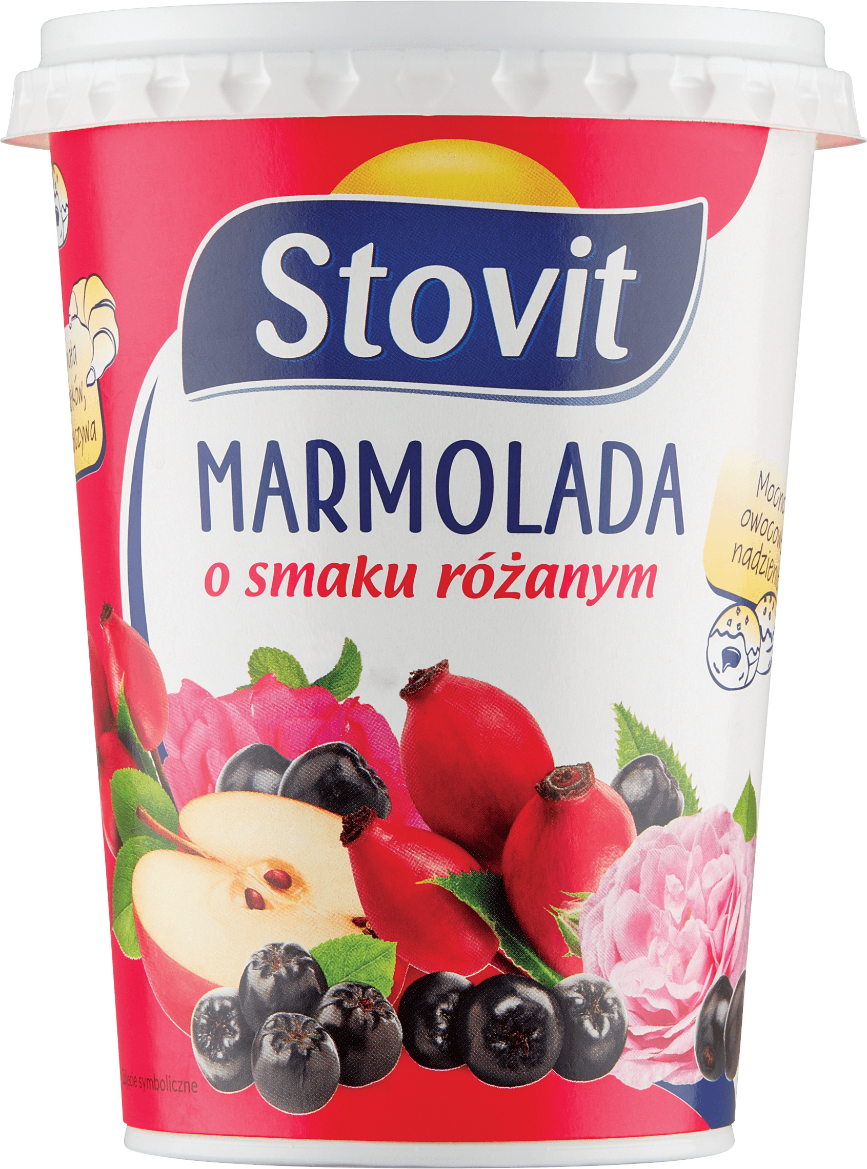 Marmolada różana Stovit 600g widok 1