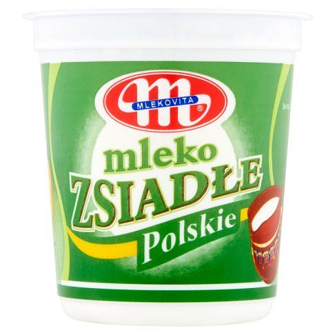 Mleko zsiadłe Polskie Mlekovita 370g widok 1
