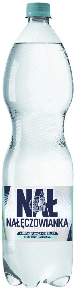 Woda delikatnie gaz. mineralna Nałęczowianka 1,5l widok 1