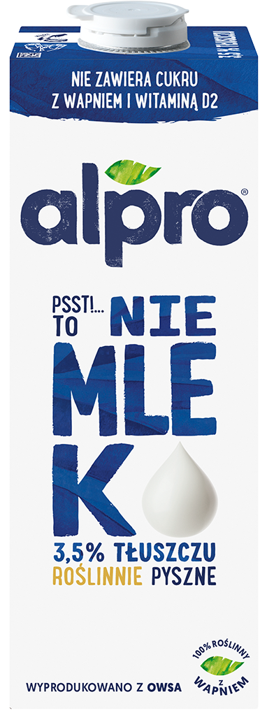 Napój owsiany Psst! To nie mleko Alpro 1l widok 1