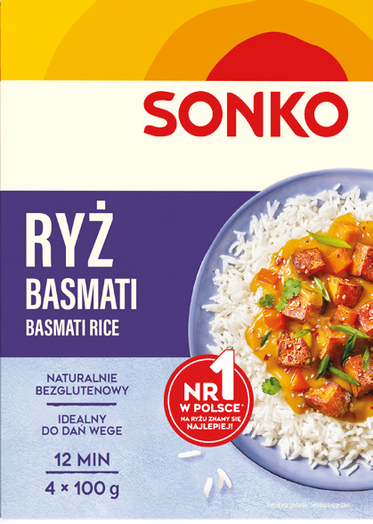 Ryż basmati Sonko 4x100g widok 1