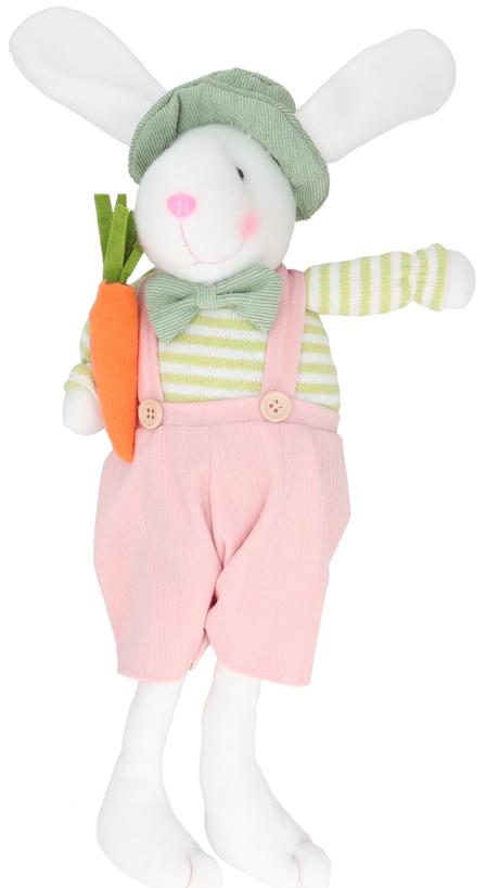 Figurka tekstylna królik 50-63cm mix WN26 widok 1