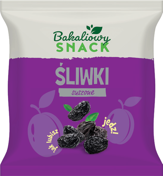 Śliwki suszone Bakaliowy Snack 200g widok 1