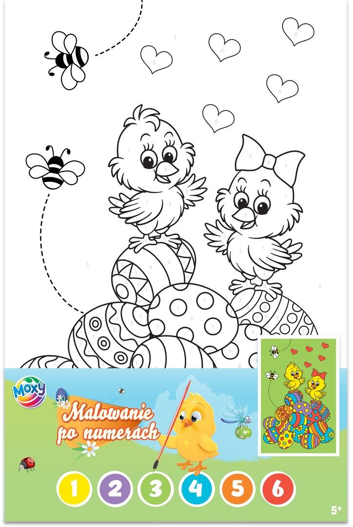 Obrazek malowanie po numerach mix WN26 widok 1