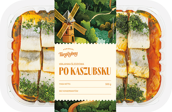 Krajanka śledziowa Targ Rybny 500g mix widok 2