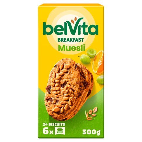 Ciastka Belvita muesli 300g widok 3