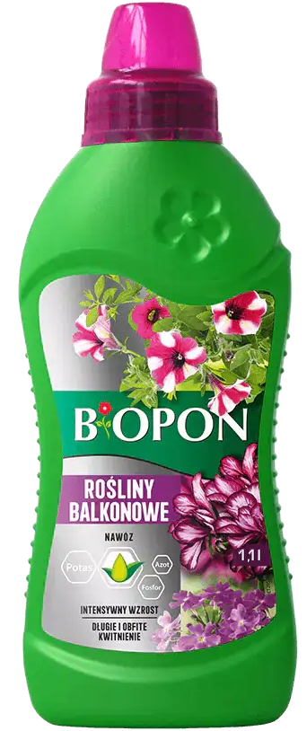 Nawóz do roślin balkonowych Biopon 1,1l widok 1