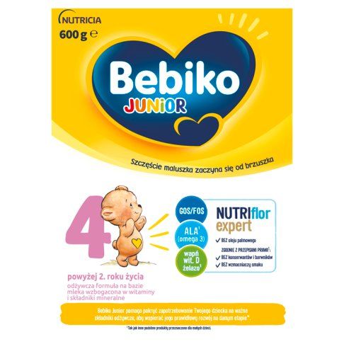 Mleko Bebiko 4 Nutriflor Expert 600g widok 4
