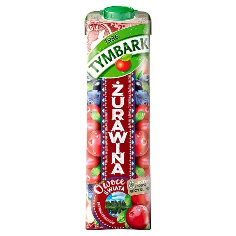 Napój niegaz. żurawina Owoce Świata Tymbark 1l widok 1