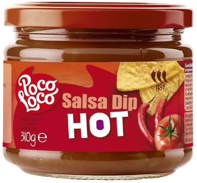 Dip salsa mexicana hot Poco Loco 310g widok główny 