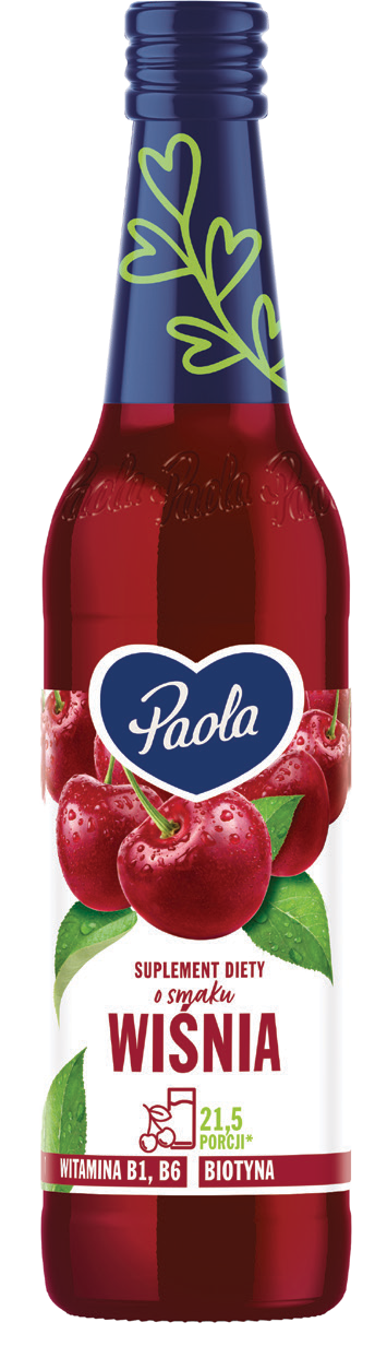 Syrop wiśniowy Paola 430ml widok 1