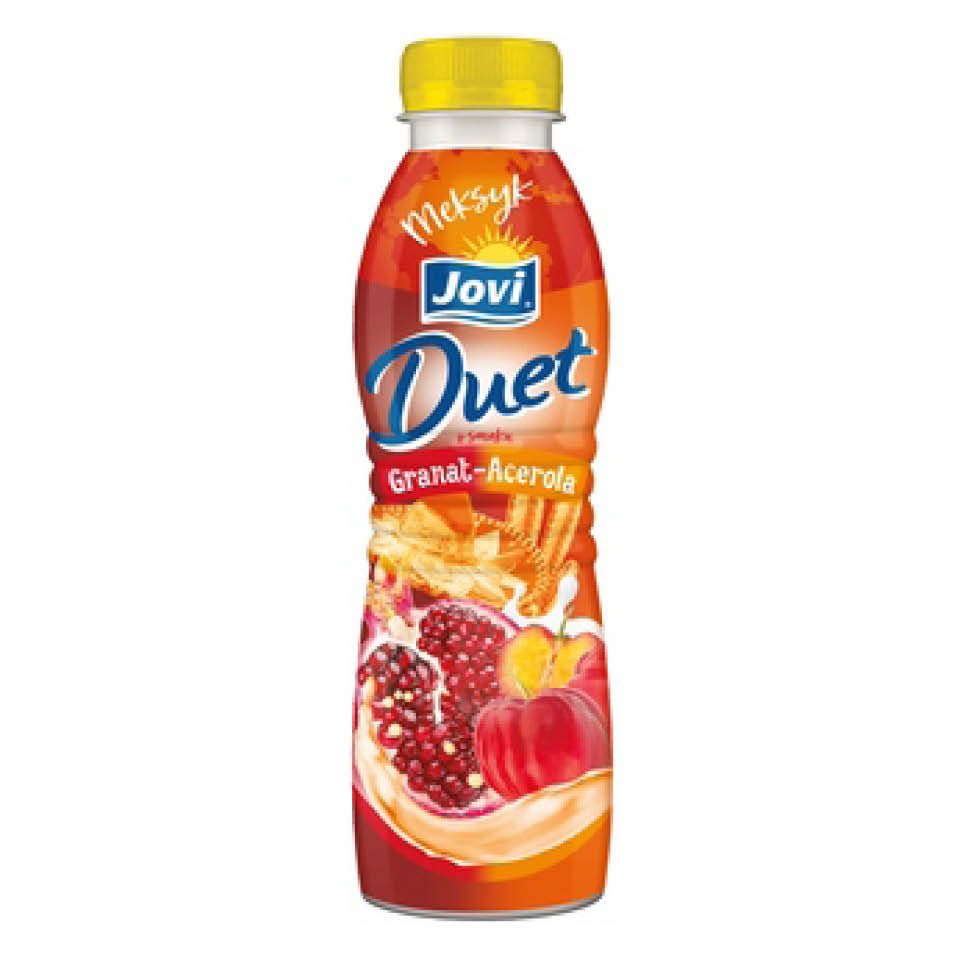 Jogurt pitny Jovi Duet granat acerola 350g widok 1
