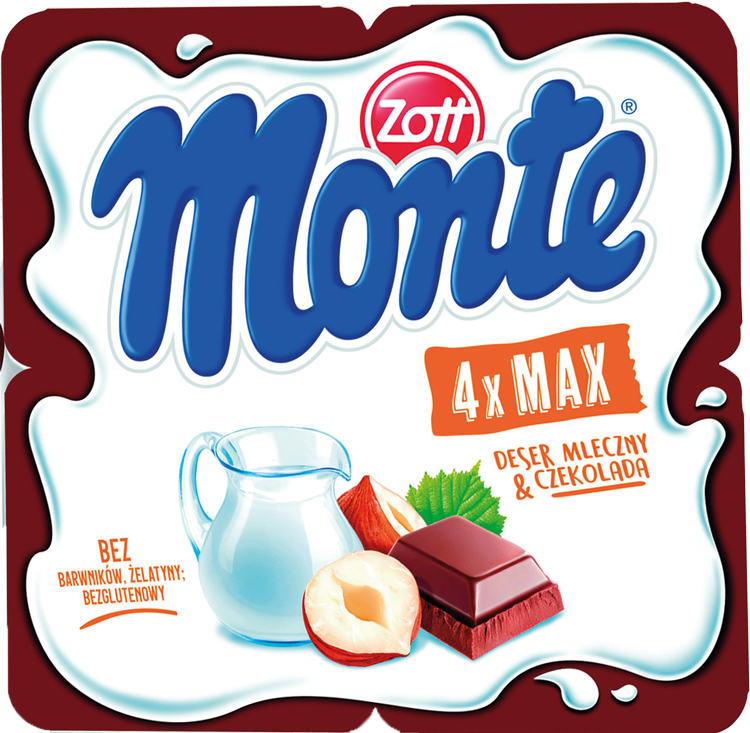 Deser Monte Max 4x100g widok 1