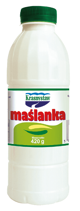 Maślanka naturalna Krasnystaw 420g widok główny