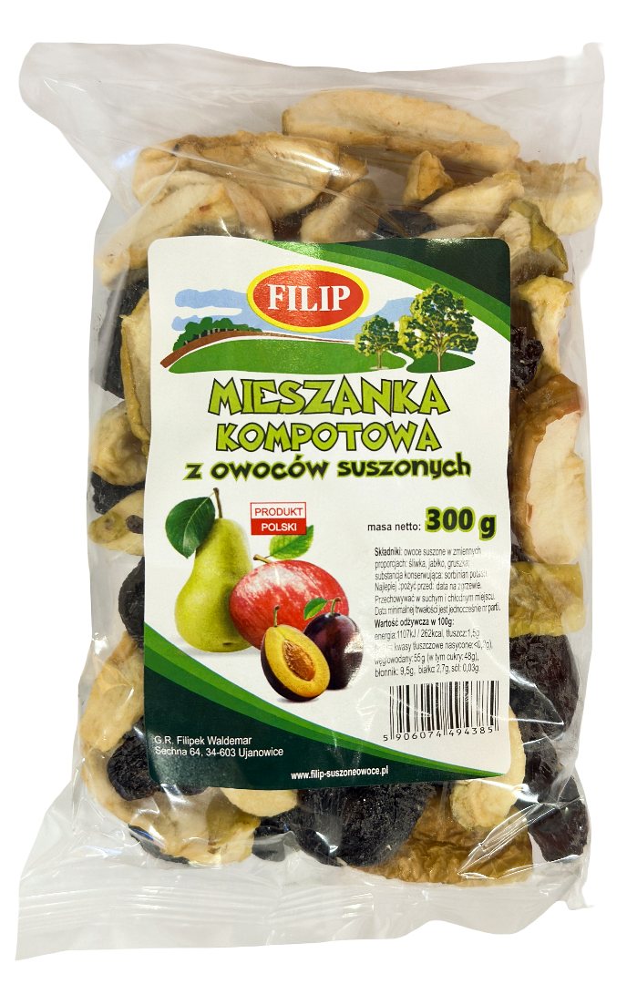 Mieszanka kompotowa 300g szt widok 1