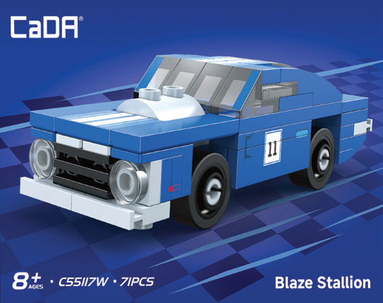 Zabawka klocki CaDA auto sportowe 1:48 mix widok 2