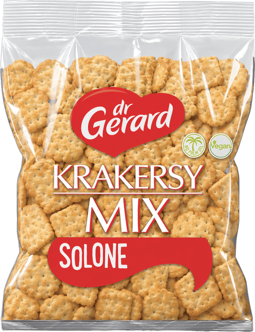 Krakersy mix solone Dr Gerard 400g widok 1