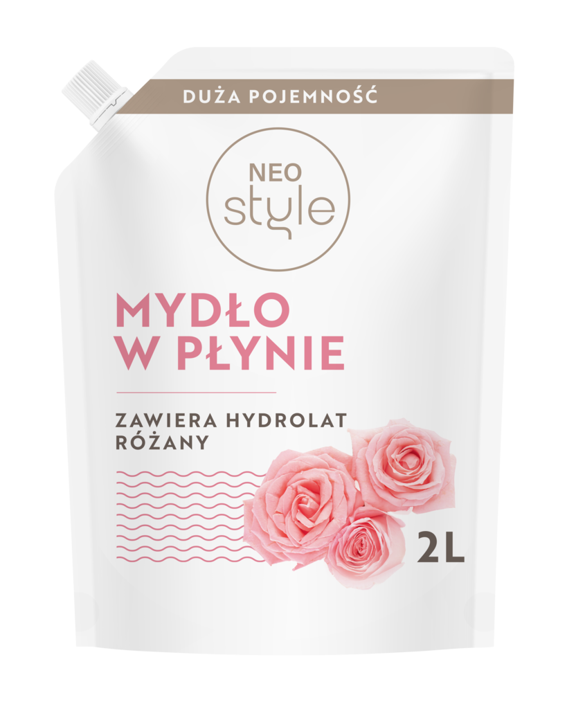 Mydło w płynie róża Neo Style 2l zapas widok 1