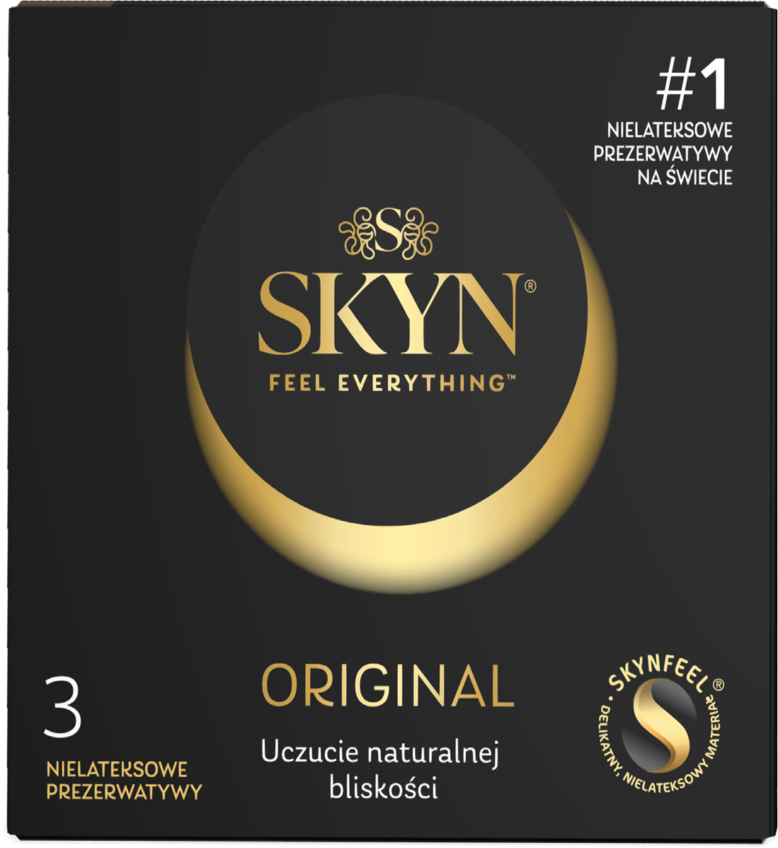 Prezerwatywy Skyn Original 3szt widok główny