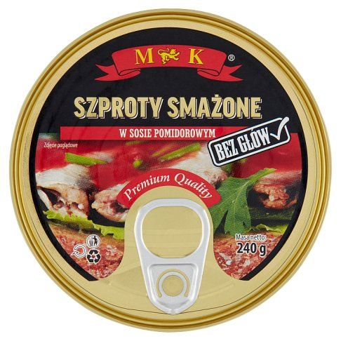 Szproty smażone Konshurt 240/168g mix widok 3