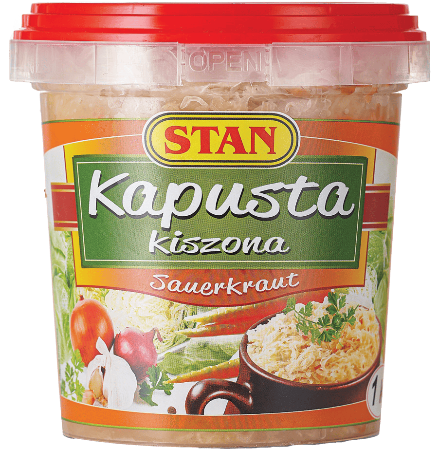 Kapusta kiszona wiaderko Stan 1kg/850g widok 1