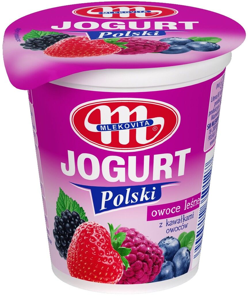 Jogurt trusk/owo leś/wiś Polski Mlekovita 150g mix widok 3