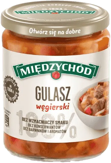 Gulasz węgierski Międzychód 500g widok główny