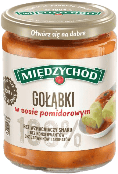 Gołąbki w sosie pomidorowym Międzychód 500g widok 1
