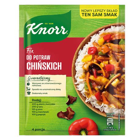 Fix do potraw chińskich Knorr 37g widok 1