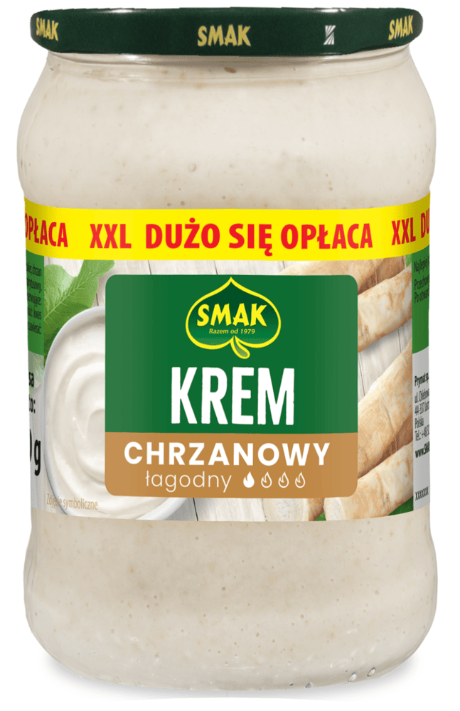 Krem chrzanowy Smak 280g widok 1