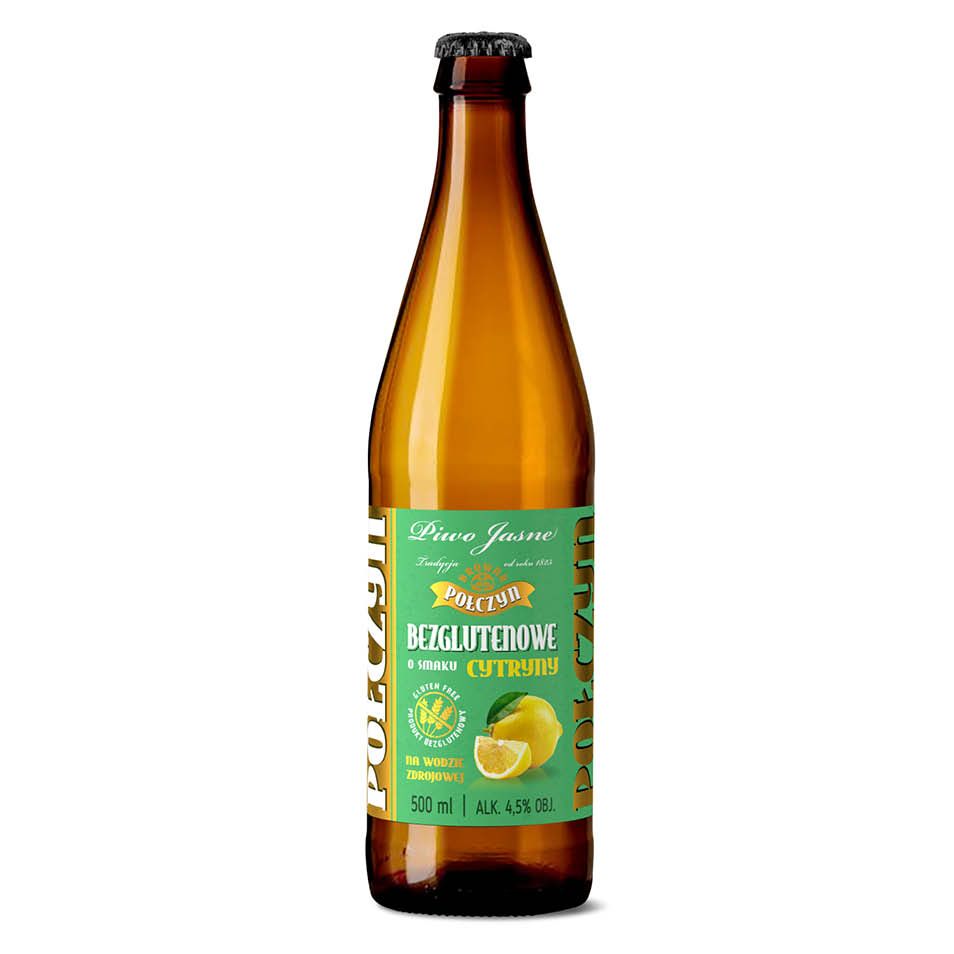 Piwo Połczyn bezgluten. cyt. 0,5l 4,5% but. bzzw widok 1