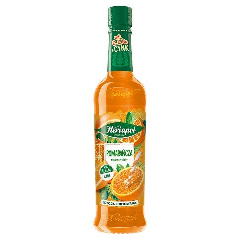 Syrop pomarańcza 420ml Herbapol widok 1
