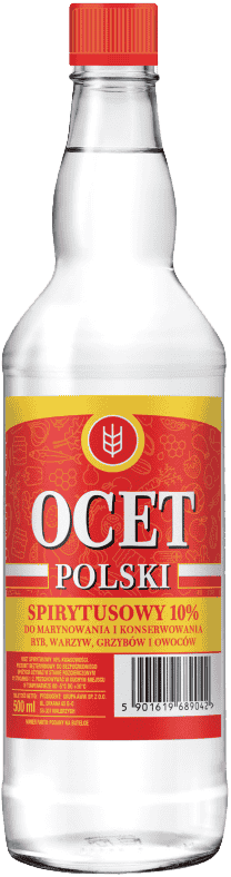 Ocet spirytusowy Polski 10% Grupa AWW 0,5l widok 1