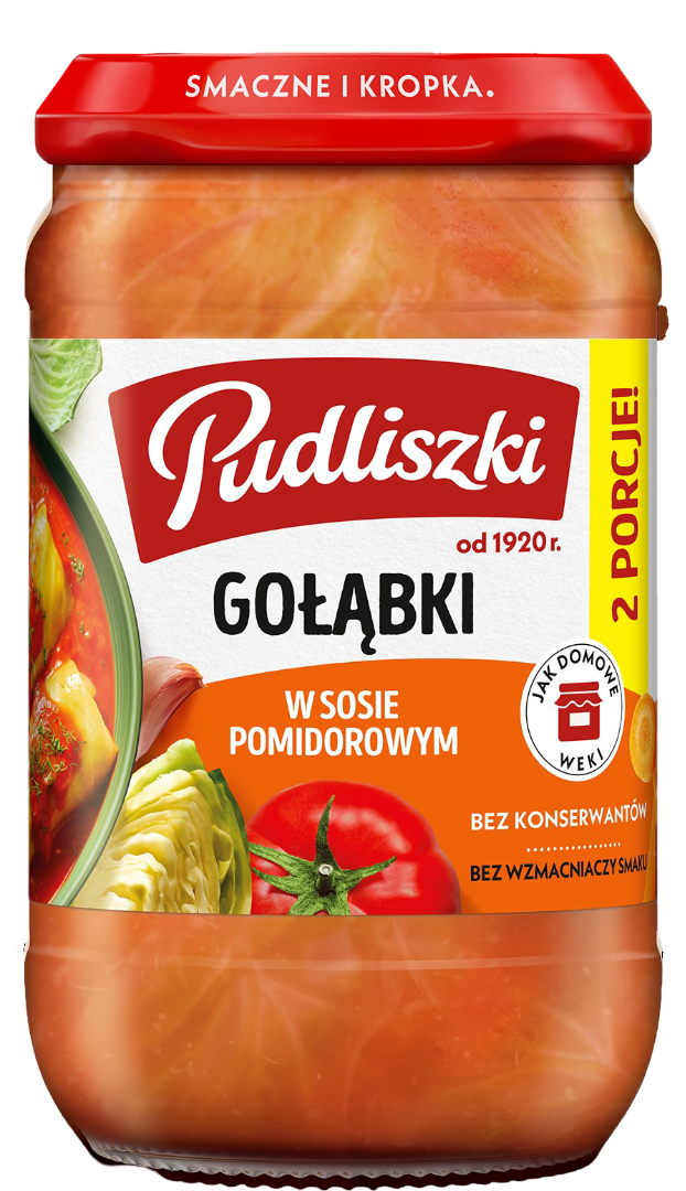 Gołąbki w sosie pomidorowym Pudliszki 590g widok 1