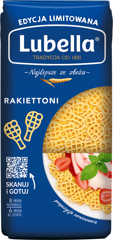 Makaron Rakiettoni Lubella 400g widok 1