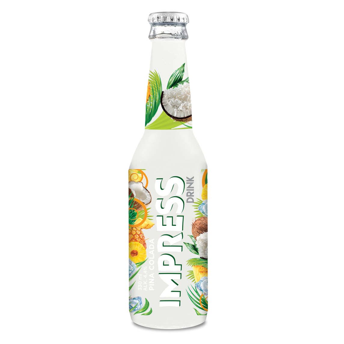Drink pinacolada Impress 330ml 4,4% widok 1