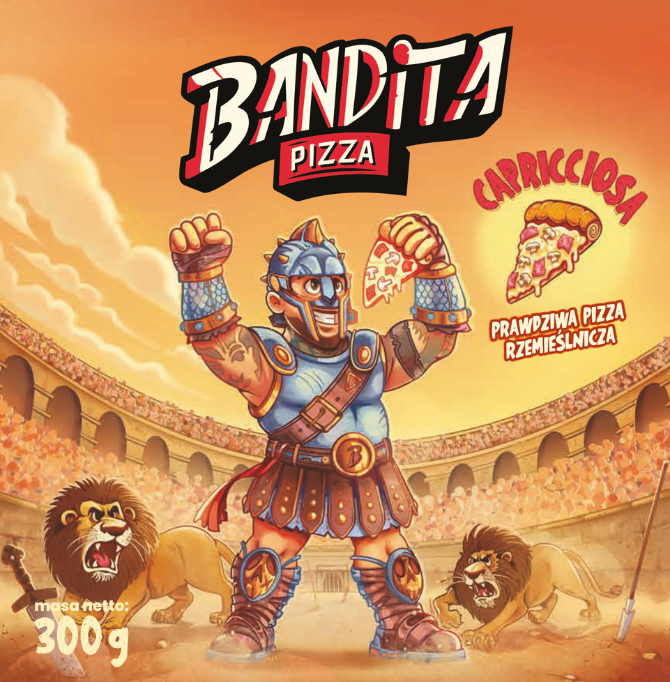 Pizza capricciosa Bandita 300g widok 1
