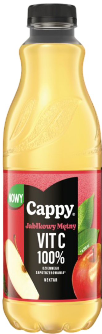 Nektar jabłkowy Cappy 1l widok 1