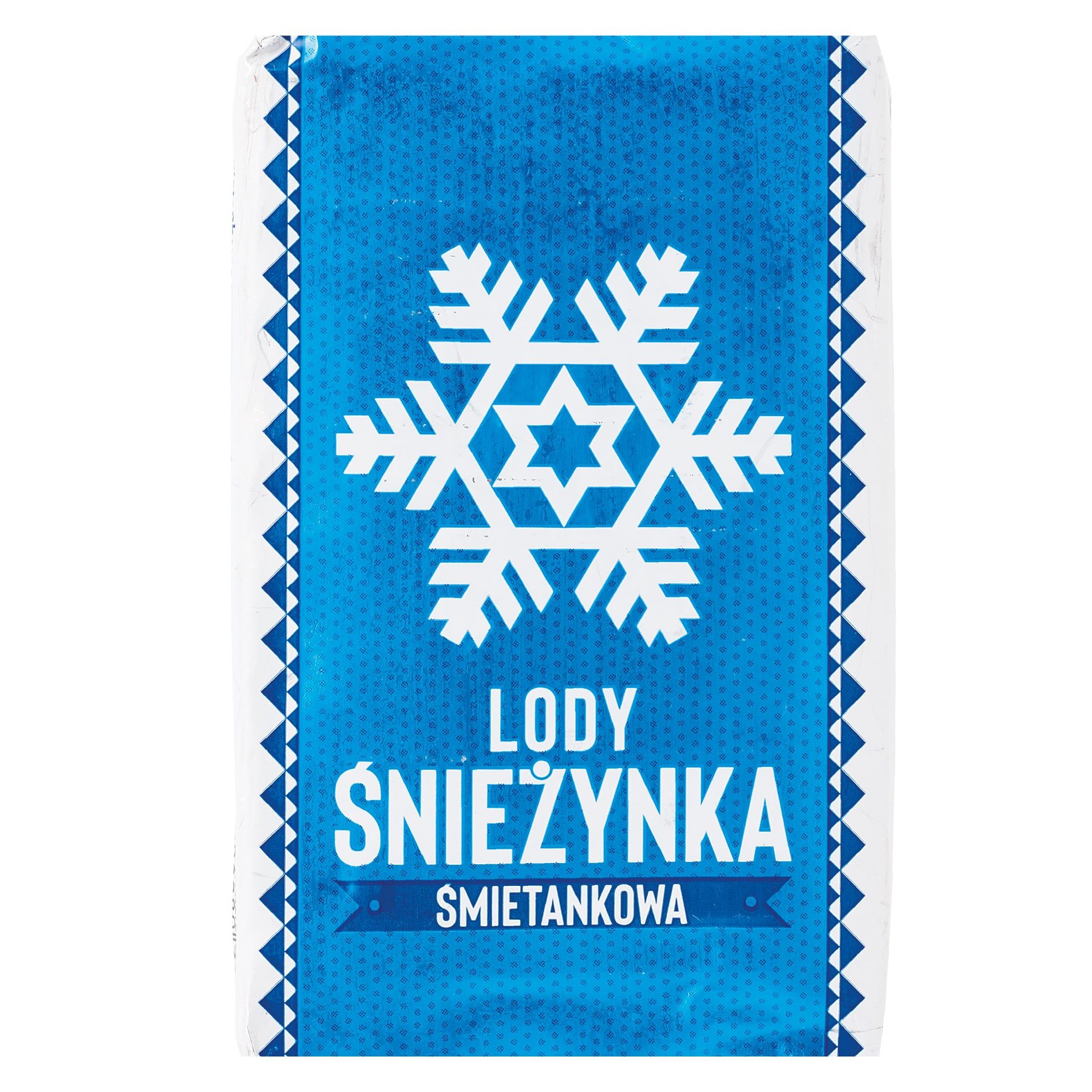 Lody kostka Śnieżynka 200ml mix widok główny