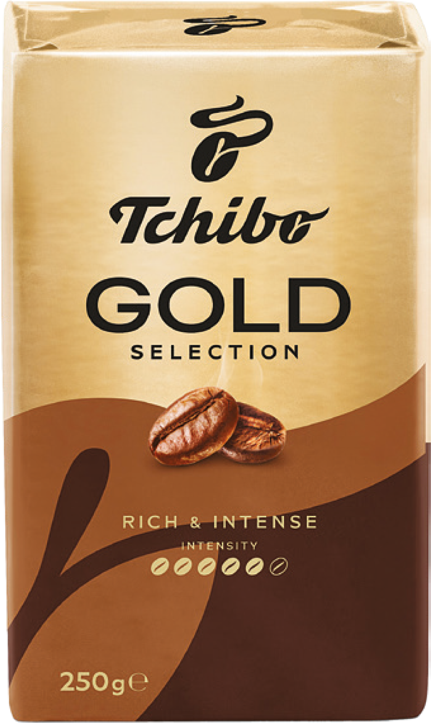 Kawa mielona Tchibo Gold Selection 250g widok główny