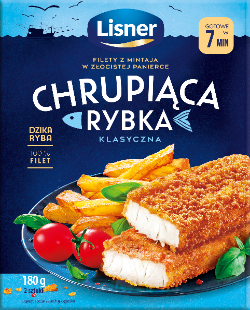 Chrupiąca rybka klasyczna Lisner 180g widok 1