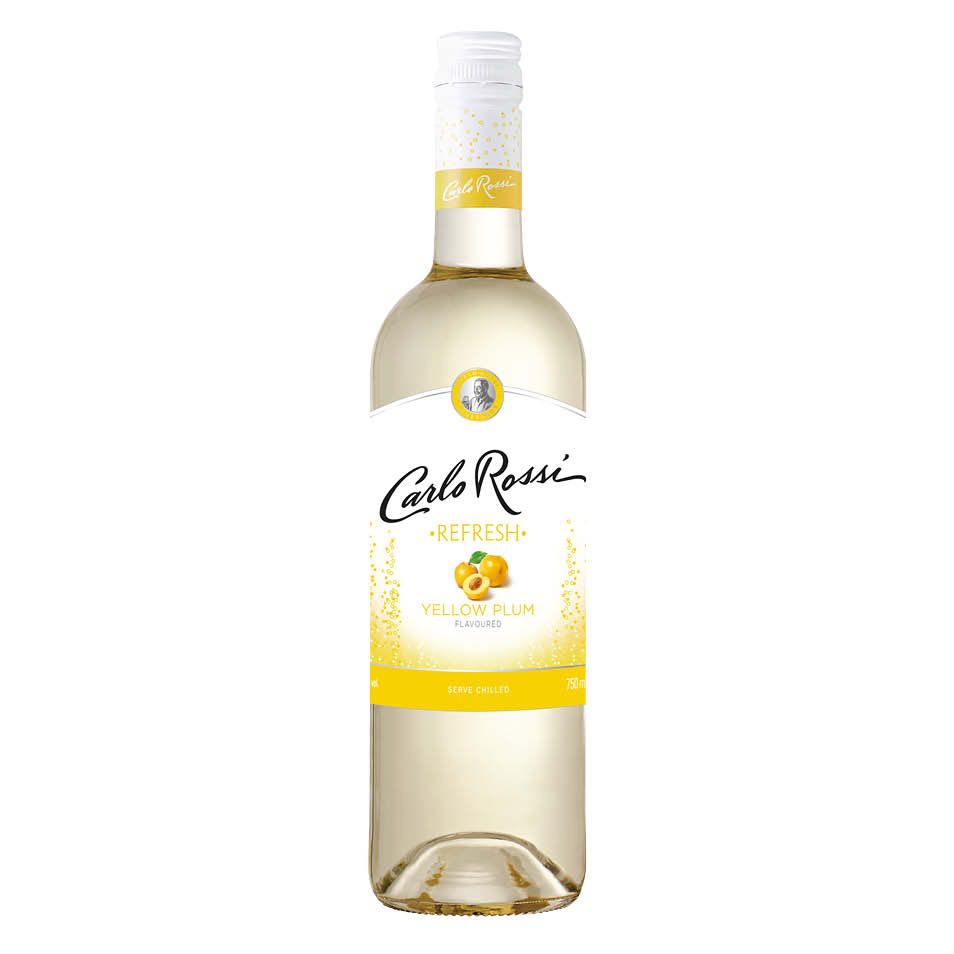 Wino S b. Carlo Rossi Ref. Yellow Plum 0,75l 10% widok 1
