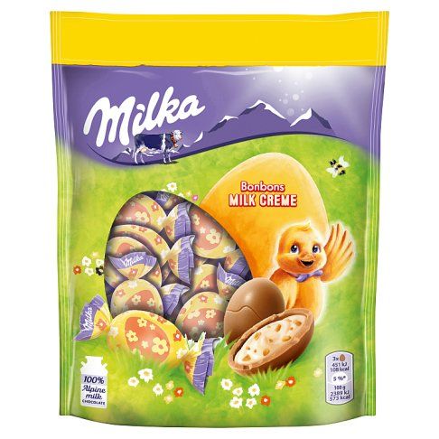 Jajeczka z nadz. mlecznym Milka 86g WN24 widok 2