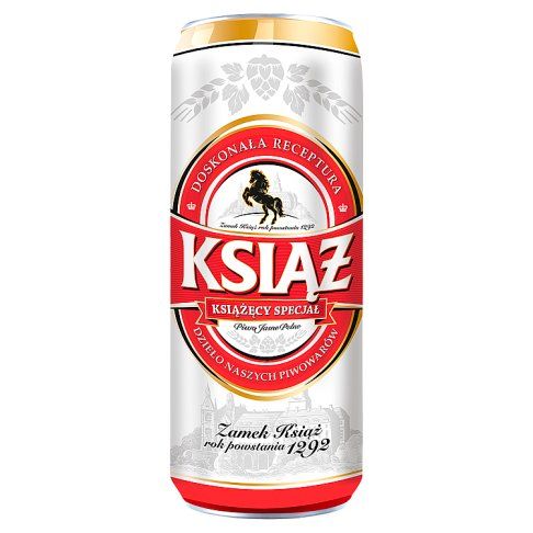 Piwo Książ 0,5l 5% puszka widok 1