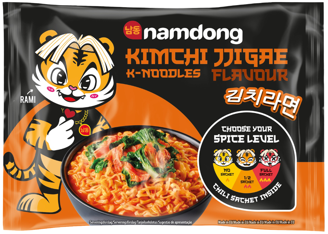 Danie nudle kimchi Namdong 120g widok 1