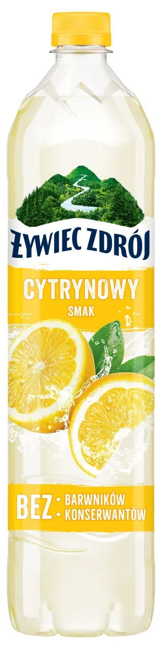 Woda niegaz. z nutą cytryny Żywiec Zdrój 1,2l widok 1