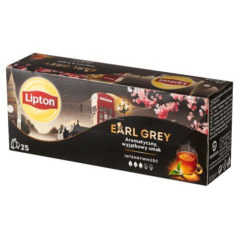 Herbata earl grey Lipton 25x1,5g widok 6